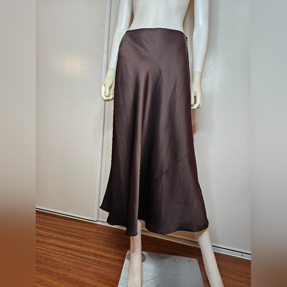 Wilfred Dresses & Skirts - Wilfred Aritzia Chocolate Brown Maxi A Line Skirt